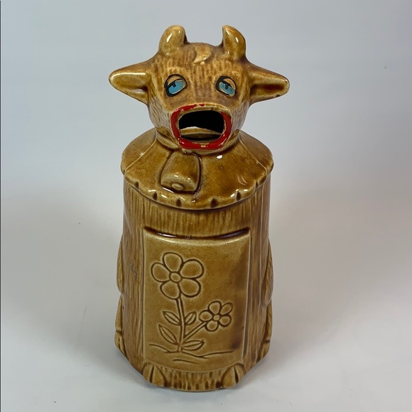 Other - Vintage Cow ceramic creamer Japan